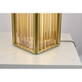 thumbnail image 6 of Design Living LED Table Lamp, Satin Brass, 9.4" x 9.4" x 18", 6 of 6
