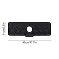 thumbnail image 3 of Wave Pattern Kitchen Sink Mat Custom Silicone Splash Guard Thickened Drying Mat for Household Use, Black, 3 of 9