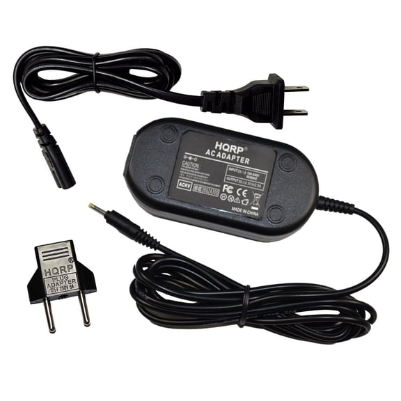 HQRP AC Power Adapter Cord for Kodak EasyShare DX4330, DX4530, DX6340, DX6440 Digital Camera (incl. USA Plug & Euro Adapter)