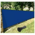 thumbnail image 7 of Privacy Fence Screen Heavy Duty Windscreen Fencing Mesh Fabric Shade Net Cover with Brass Grommtes for Outdoor Wall Garden Yard Pool Deck, 6'x14' Blue, 7 of 7