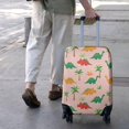 thumbnail image 3 of Pink Cartoon Dinosaurs Palms Pattern Luggage Cover Fashion Suitcase Cover Baggage Covers Fit 25-28 Inch Luggage (Go Travel), 3 of 5