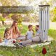 thumbnail image 5 of Campanas De Viento De Metal Con 27 Tubos De Aluminio Campanas De Viento Conmemorativas Con Lazo Para Colgar Gancho En Forma De S Campana De Viento De Aluminio Con Monstrate HA014057-00, 5 of 6