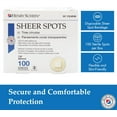 thumbnail image 5 of Adhesive Sheer Spot Bandage 7/8", 1000 Counts | Durable, Breathable, & Flexible Bandages - 100 per Box, 10 Boxes, 5 of 6