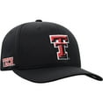 thumbnail image 3 of Men's Top of the World Black Texas Tech Red Raiders Reflex Logo Flex Hat, 3 of 4