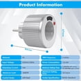 thumbnail image 2 of WiFi Smart Plug, Countdown Timer Plug from 1 Minute to 24 Hours, Timer Plug, Electrical Timer, Programmable Electrical Plug with Timer, 3680W 16A for Home Appliances, 2 of 5
