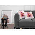 thumbnail image 3 of Ambesonne Music Throw Pillow Cover 2 Pack, Gradient Treble Chef Motif, 20", White and Multicolor, 3 of 5