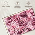 thumbnail image 6 of Elephant Stock Bed Of Pink Roses Wall Art - Horizontal Canvas Wall Art - Living Room Wall Decor - Floral And Botanical Canvas - Pink And Purple Decor - 12" x 8", 6 of 8