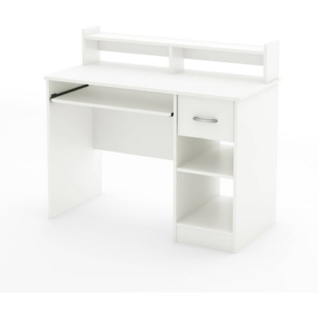 South Shore Smart Basics Small Desk, Multiple (Best Wood To Make A Desk)