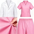thumbnail image 4 of Kids Doctor Costume 9‑Piece, Scrub Doctor Outfit with White Lab Coat, Real Working Stethoscope for Listening Heartbeat, Halloween Cosplay Dress‑Up Set for Boys & Girls 3-11 Years Old, 4 of 6