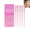 thumbnail image 4 of ZHAGHMIN Exquisite Makeup Brush Set with PP Handle & Fiber Bristles - Lightweight Design for Natural, Smooth Makeup Application, Essential Beauty Tools for Women, 4 of 9