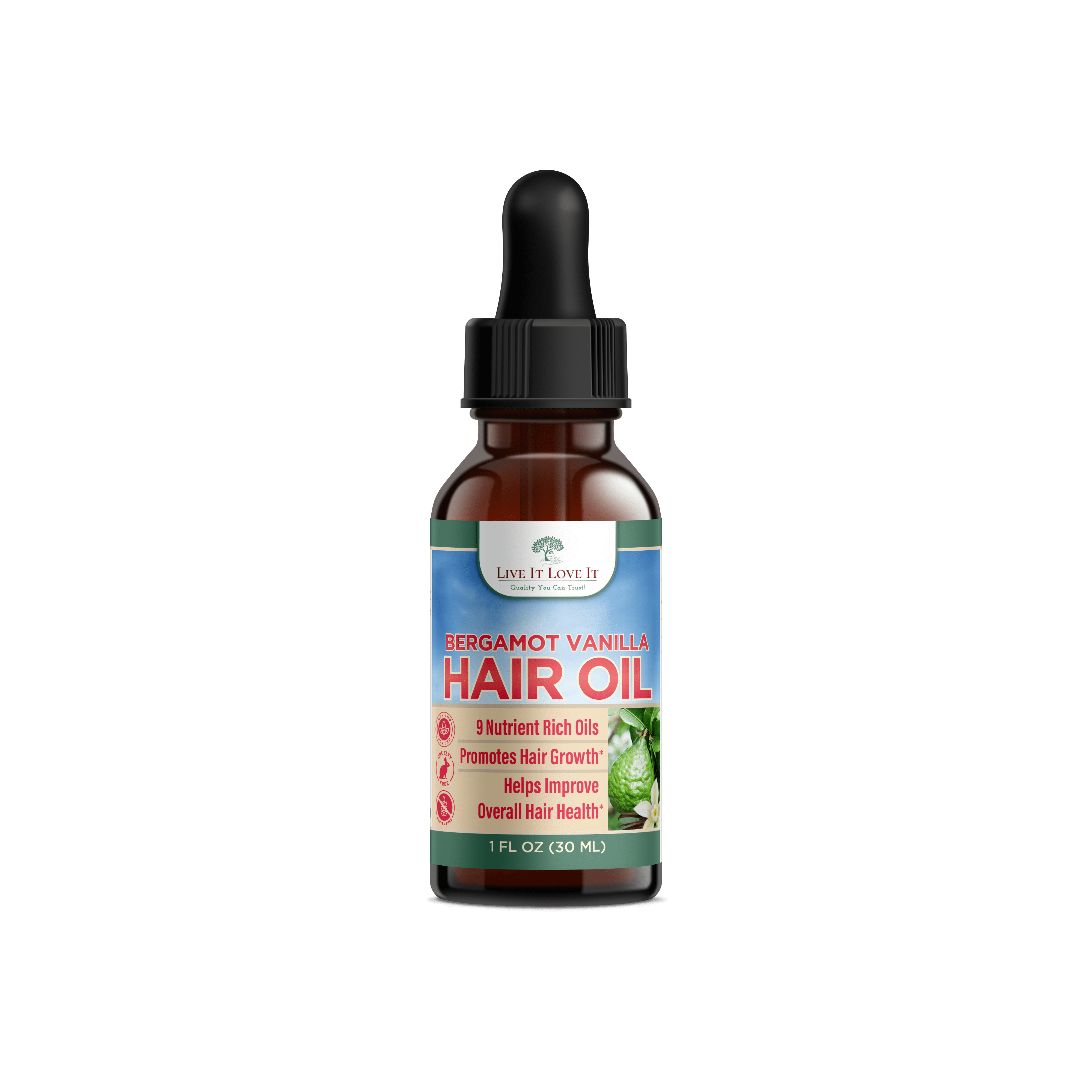 HAIR OIL BERGAMOT VANILLA