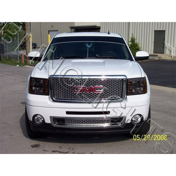For The 2008 2009 2010 2011 2012 GMC Sierra Tinted Smoked Protection Overlays Film for Headlamps Headlights