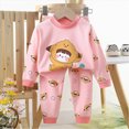 thumbnail image 2 of UAYOTSE Toddler Boys Girls Pajamas Cotton Fall Pjs for Boy Jammies Sleepwear Long Sets Boys Girls Clothes ,Sizes 5-6 Years, 2 of 3