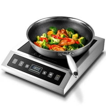 Sunamki Induction Cooktop Commercial, Professional Portable Burner, 1800W Countertop Stove Burner