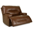 thumbnail image 7 of Bowery Hill Leather Power Recliner with Headrest in Dark Brown, 7 of 7