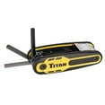 thumbnail image 1 of Titan 12770 8-Piece Locking Folding SAE Hex Key Set, 1 of 2