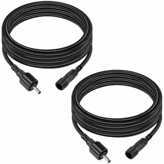 Extension Cable 2 Pack IP65 Waterproof Extension Cords for Landscape Lights Path Lights Garden Lights 2 * 6.5ft per Wire$$Tools & Hardware Other