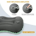 thumbnail image 6 of BreezCamp Ultralight Inflatable Pillow for Neck Lumbar Support - UpgradePortable Backpacking Pillow - Air Pillows for Camping, Hiking, Backpacking, 6 of 7