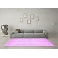 thumbnail image 3 of Ahgly Company Indoor Square Persian Purple Traditional Area Rugs, 4' Square, 3 of 4