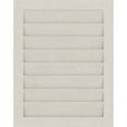 thumbnail image 5 of Ekena Millwork 18"W x 36"H Rectangle Gable Vent (23"W x 41"H Frame Size): Primed, Non-Functional, Smooth Pine Gable Vent w/ Decorative Face Frame, 5 of 6