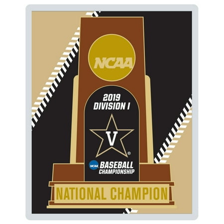 - Vanderbilt Commodores WinCraft 2019 NCAA Men's Baseball College World Series National Champions Collector Trophy Pin - No Size