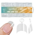 thumbnail image 1 of Graflsoa 600-Piece Matte Finish Short Nail Tips, No-File No-Trace, 12 Sizes, 5 Styles, Compact 22.5x12.5x2cm Box, 123g Lightweight, 1 of 6