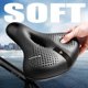 thumbnail image 5 of Comfort bicycle saddle for men, wide bicycle saddle for women, memory foam cushioned gel pad, bicycle saddle, stationary bicycle saddle, saddle, 5 of 5