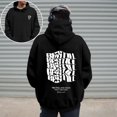 thumbnail image 1 of MHFRRA Sudaderas y Sudaderas para Hombre, Suéter Informal con Estampado, Sudadera con Capucha y Forro Cómodo para Uso Diario En Otoño E Invierno Negro, 1 of 5