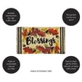 thumbnail image 3 of Evergreen Autumn Blessings Indoor Outdoor Natural Coir Doormat 1'4"x2'4" Multicolored, 3 of 3