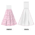 thumbnail image 2 of Sikiie Ribbon Bow Hand Towel with Loop Hanging Towel Absorbent Tie Towels for Kitchen Tea Bar Bathroom Decor, 2 of 7