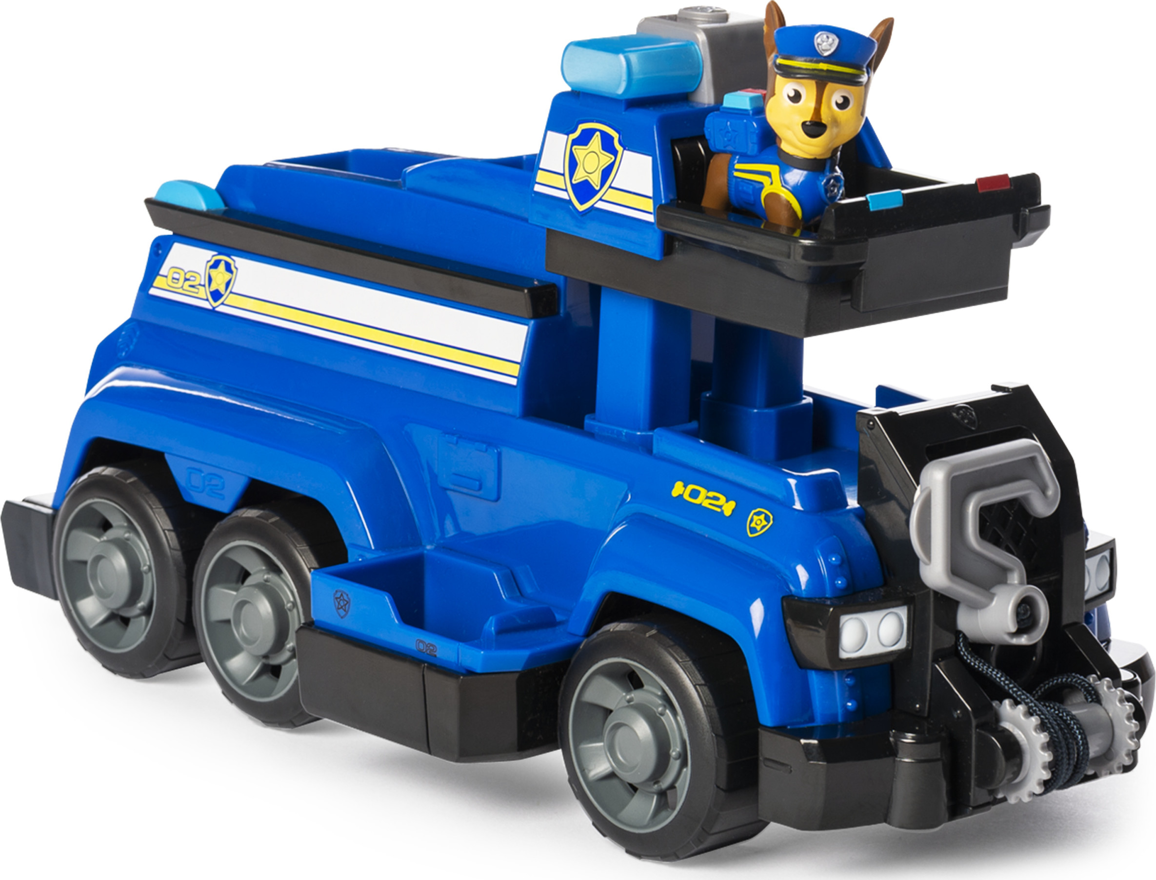 PAW Patrol, Chase’s Total Team Rescue Police Cruiser Vehicle with 6 Pups, for Kids Aged 3 and Up - image 5 of 8