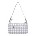 thumbnail image 1 of Women Underarm Bag,Retro Checkered Armpit Bag Retro Checkered Armpit Bag Small Canvas Handbag Innovative Solution, 1 of 5
