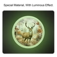thumbnail image 2 of Deer Fluorescent Drawer Pulls with Screws - Round 4-Pack Glow-in-the-Dark Knobs for Cabinets, Wardrobes, and Dressers – Decorative Dresser Hardware, Door Pulls, 2 of 6