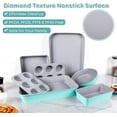 thumbnail image 4 of 21-Piece Stackable Nonstick Bakeware Set, 4 of 8