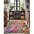 thumbnail image 4 of Unique Loom Estrella Collection Area Rug - Horta (3' 3" x 5' 3" Rectangle Multi/Blue), 4 of 7