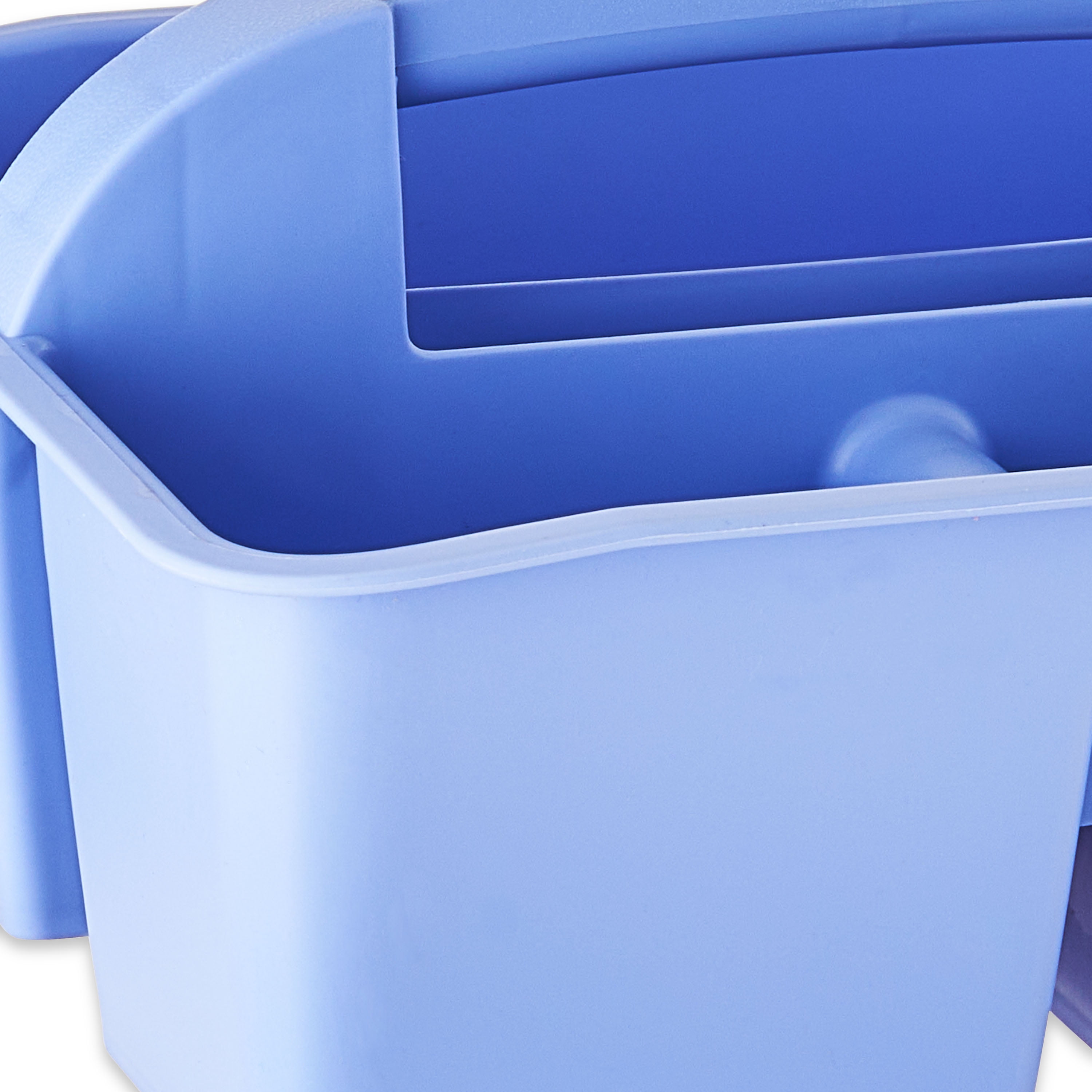 (4 pack) Pen+Gear Plastic Caddy, Desktop Craft and Hobby Organizer, Periwinkle, 6-Pack