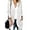 White, variant on Womens Cardigan Sweater Coat Long Sleeve Open Front Knitted Outwear with Pockets