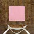 thumbnail image 4 of NIAIZEK 12pcs Decorative Dinner Napkins Cotton Soft Pink Napkins For Weddings And Home Use, 4 of 7