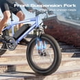 thumbnail image 4 of Wooken 4.0" Fat Tire 20" Electric Bike for adults, Peak 750W E-Mountain bike, 48V 499WH Removable Battery, Up to 45 Miles Electric Bicycle, Off Road E-Bike,SGS Certified to UL 2849, 4 of 7