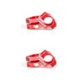 thumbnail image 2 of Eigraketly Vástago de manillar de bicicleta de 31,8mm, extensor de horquilla de bicicleta hueca ajustable de 28,6mm, adaptador de repuesto de conducción Rojo 2piezas Eigraketly  CBP208424, 2 of 6