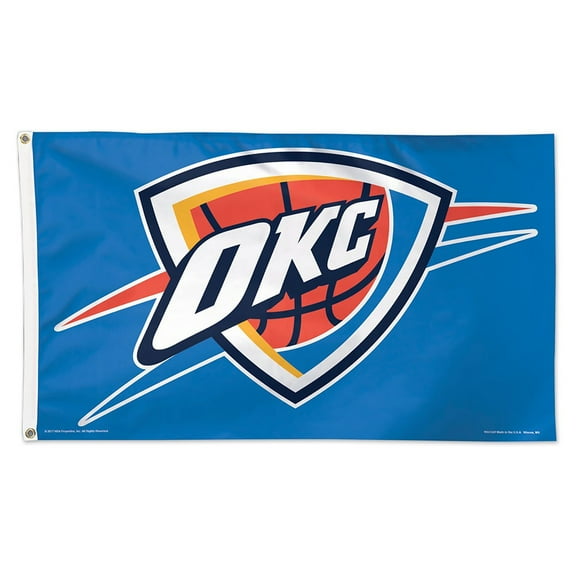 WinCraft Oklahoma City Thunder Deluxe 3' x 5' Flag