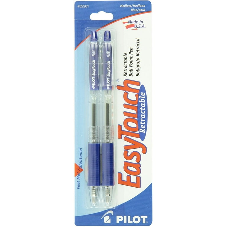 Pilot EasyTouch Ball Point Pens 2PK
