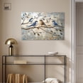 thumbnail image 3 of Ochre and Blue Birds Canvas Farmhouse Art by Art Remedy, Gallery Wrapped, 36" x 24", 3 of 7