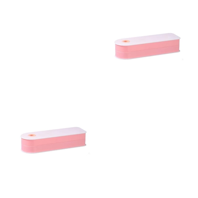 Advancent Caja de almacenamiento autoadhesiva para cajones debajo del escritorio, organizador de papelería multiusos, , cajones de joyería, Type2 NO2