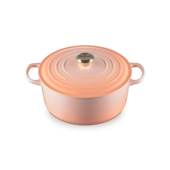 Horno holandés Le Creuset de hierro fundido esmaltado Signature 5.5 L - Peche