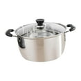 thumbnail image 4 of Olla de acero inoxidable antiadherente para cocinar apta para todas las estufas Estilo A, 4 of 9