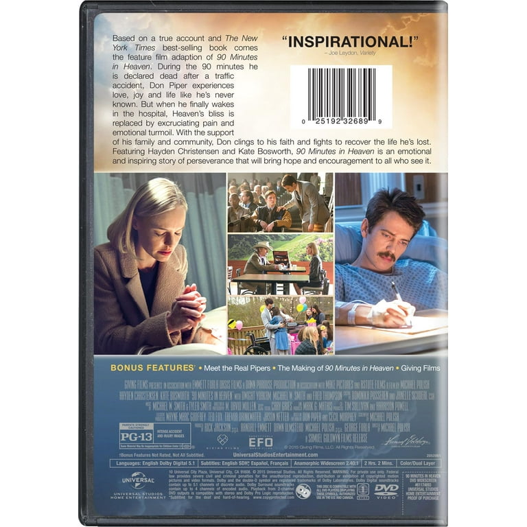 SDS 90 Minutes in Heaven DVD: True Story of Near-Death Experience