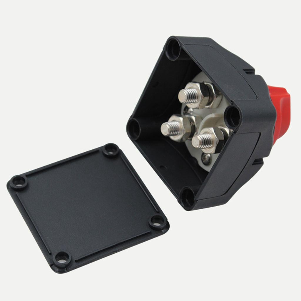 Wzmzjy 2x 12V/24V 3 Speed ON-OFF Battery Selector Isolator Disconnect Switch
