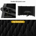 thumbnail image 3 of EIMELI Microphone Isolation  Portable Tabletop Sound Absorbing Foam Reflection Filter Mic Soundproof  with 38-inch Female to 58-inch Male Screw Adapter for Audio Recording Singing Studio, 3 of 7