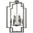 thumbnail image 5 of Modern Four Light Chandelier-Polished Nickel Finish Bailey Street Home 147-Bel-2279171, 5 of 8